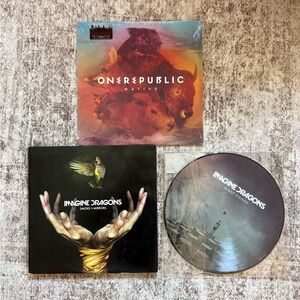 BUNDLE- 3 VINYL RECORDS NEVER PLAYED - take them all